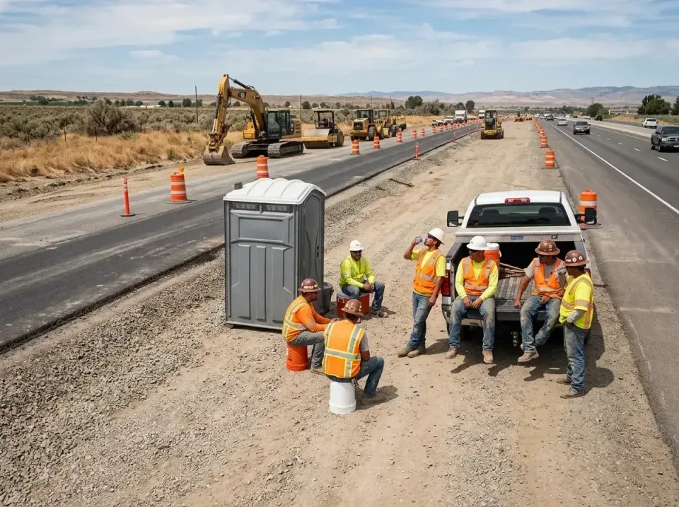 highway-road-construction-crew-007 — frequently asked questions, Porta Potty and Restroom Rentals in Bee Ridge, FL